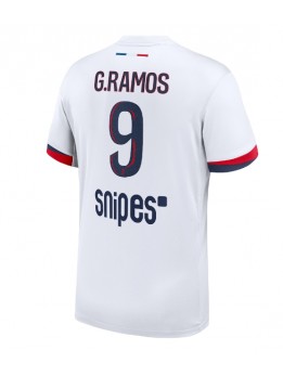 Paris Saint-Germain Goncalo Ramos #9 Replika Borta Kläder 2025-26 Kortärmad
